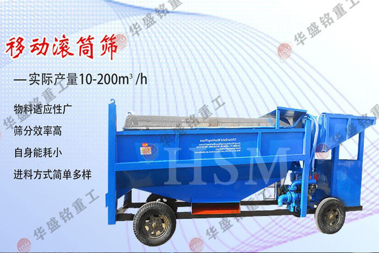 滾筒篩 +2移動(dòng)篩沙機(jī)2